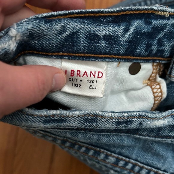 J Brand Jeans Eli Flare Leg 1022 Low Rise Women size 24 - Picture 4 of 5